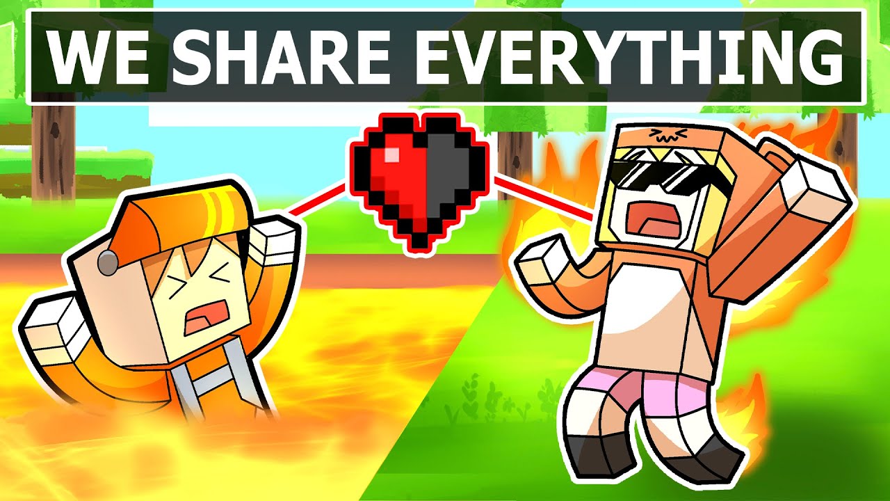 I shared everything in Minecraft! 🎮