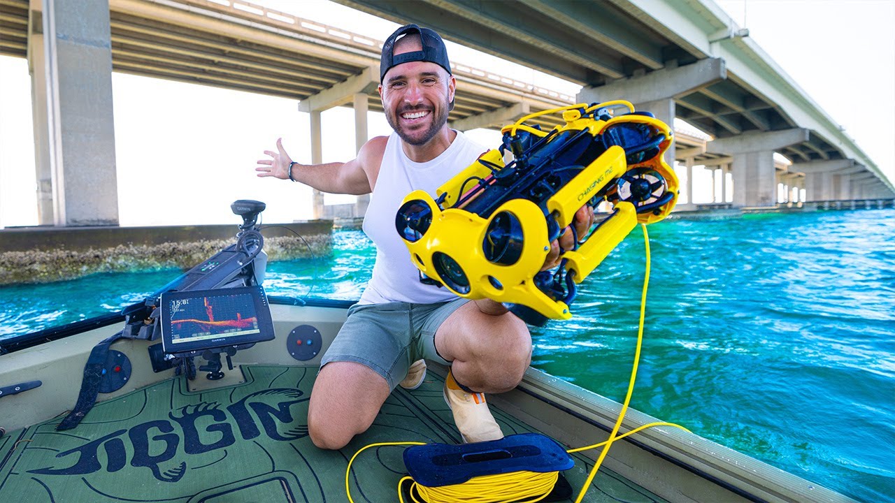 Finding secret spearfishing spots with an ROV