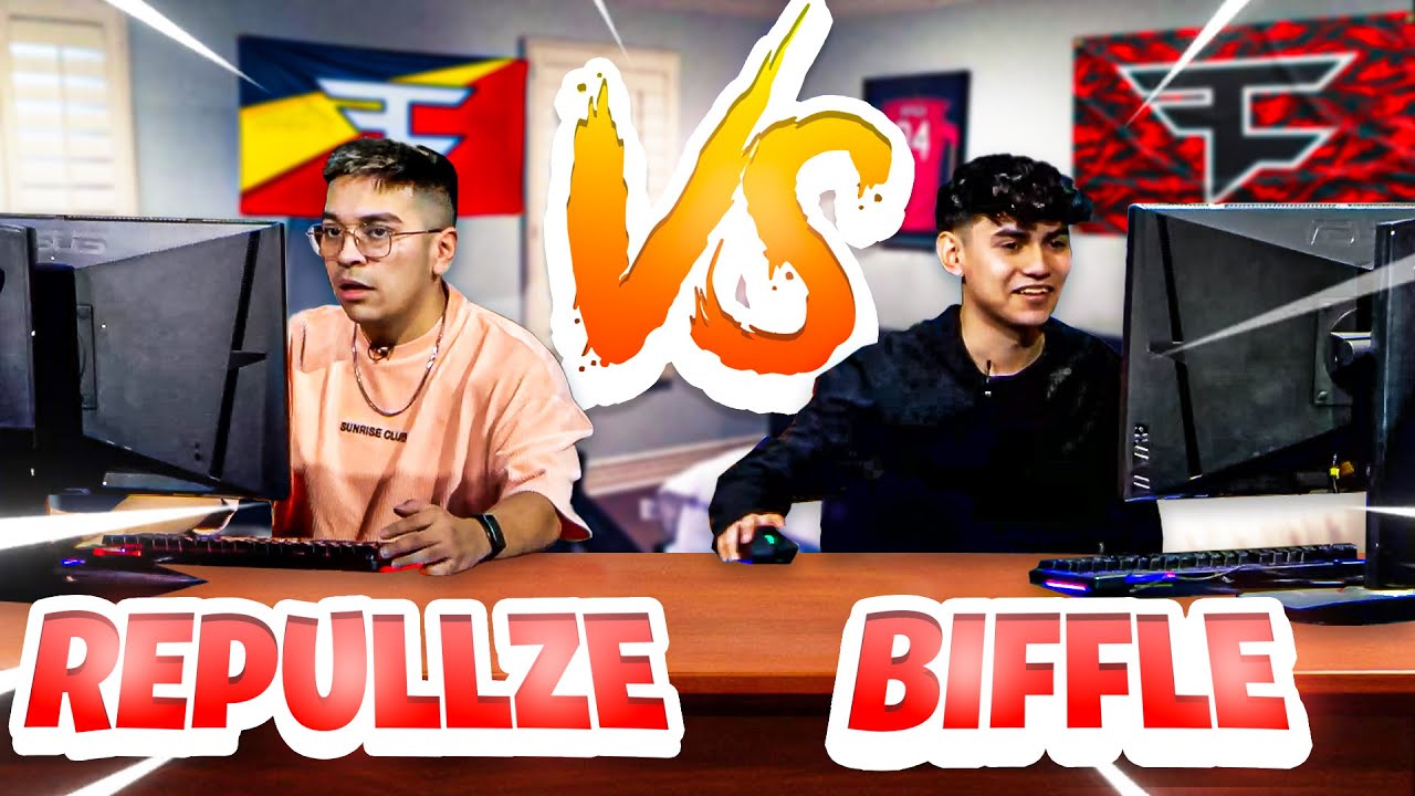1v1 DiazBiffle in real life on mouse & keyboard! (He’s actually crazy)