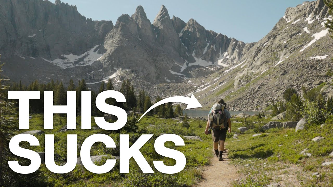 Backpacking challenges everyone faces