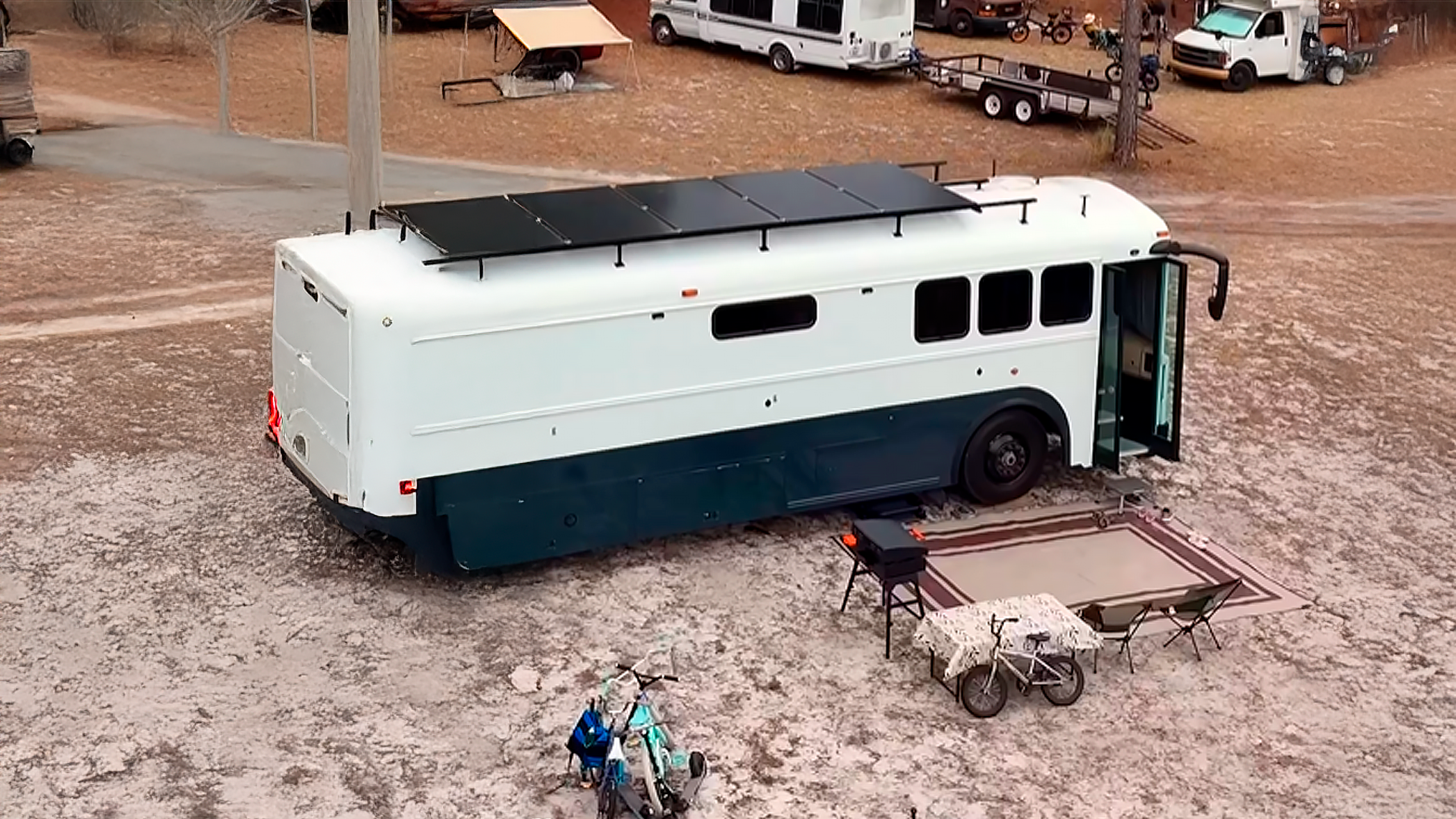 Our tiny home: Bus life for 6