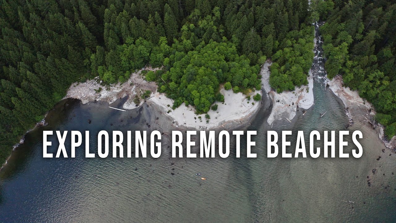 Secret cabin found while exploring remote beaches