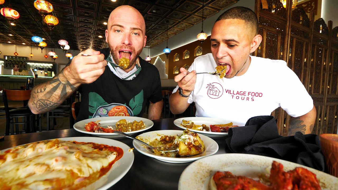 Eating INDIAN FOOD for 24 hours in COCOA BEACH! Lamb Madras & Fish Vindaloo