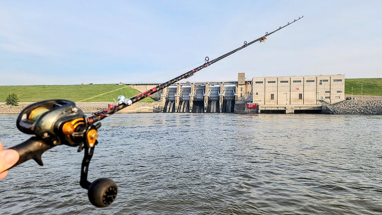 All-night dam fishing for dinner