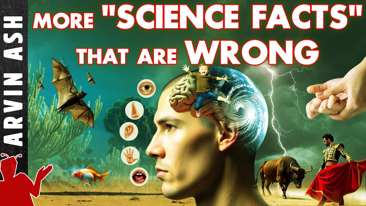 I believed these 10 science myths—did you? 🤯