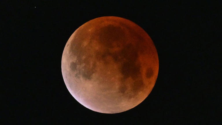 Lunar eclipse 2026: Blood moon graces skies across world. See visuals