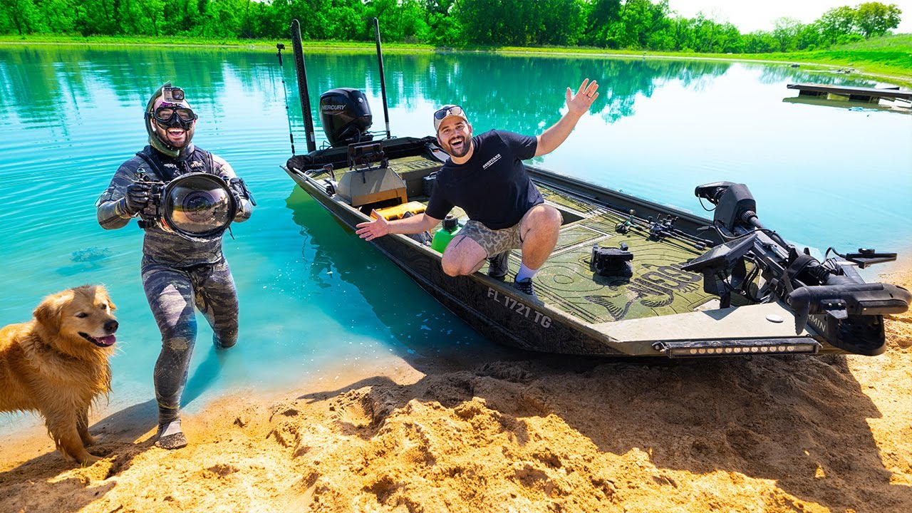 Diving a pond to resolve a major issue