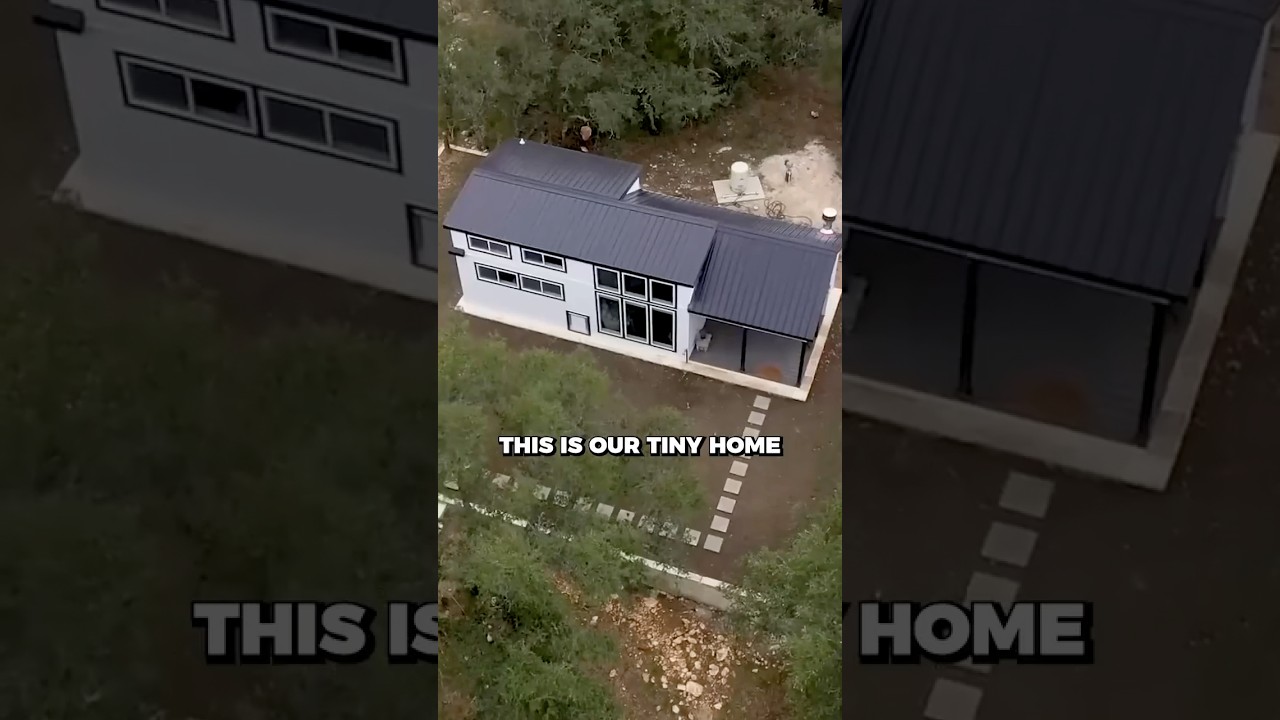 Yessi & Bobby share the cost of their tiny home — 5 acres in Texas 💰