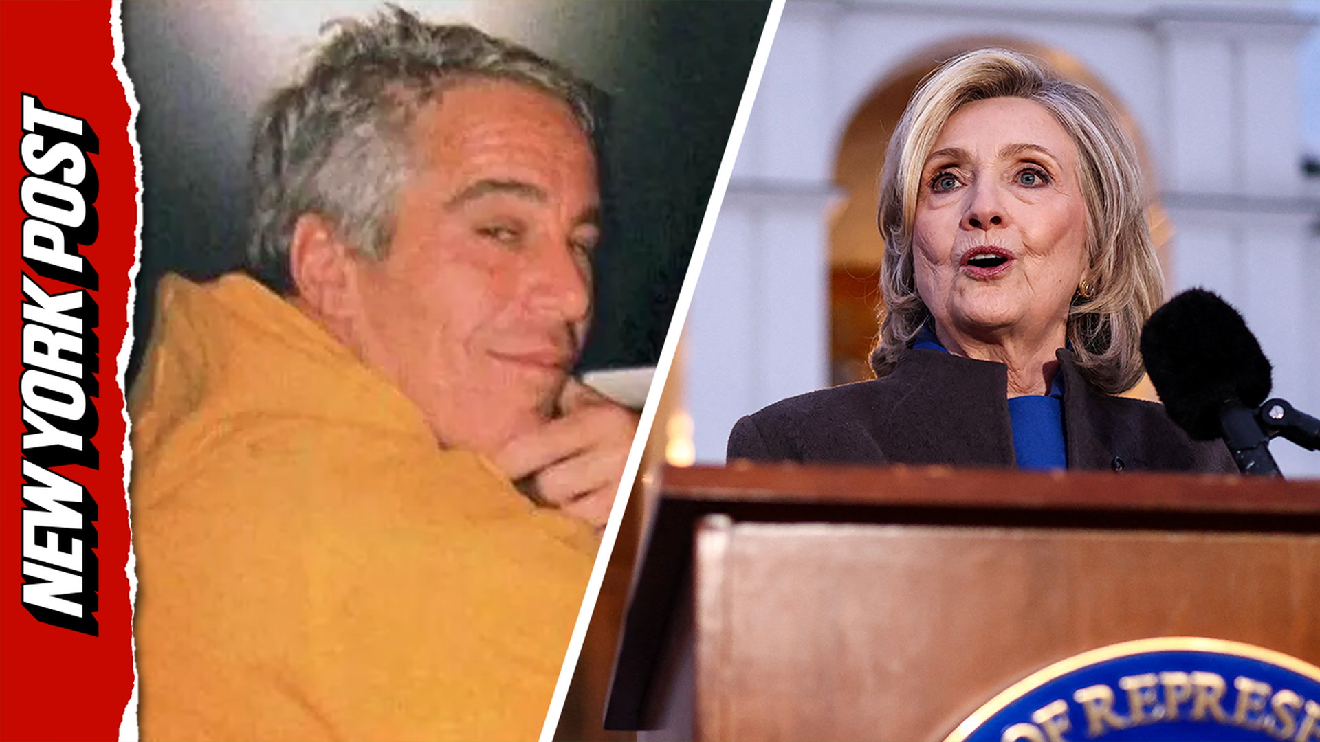 Hillary Clinton slams table in fury over leaked photos during Epstein ...