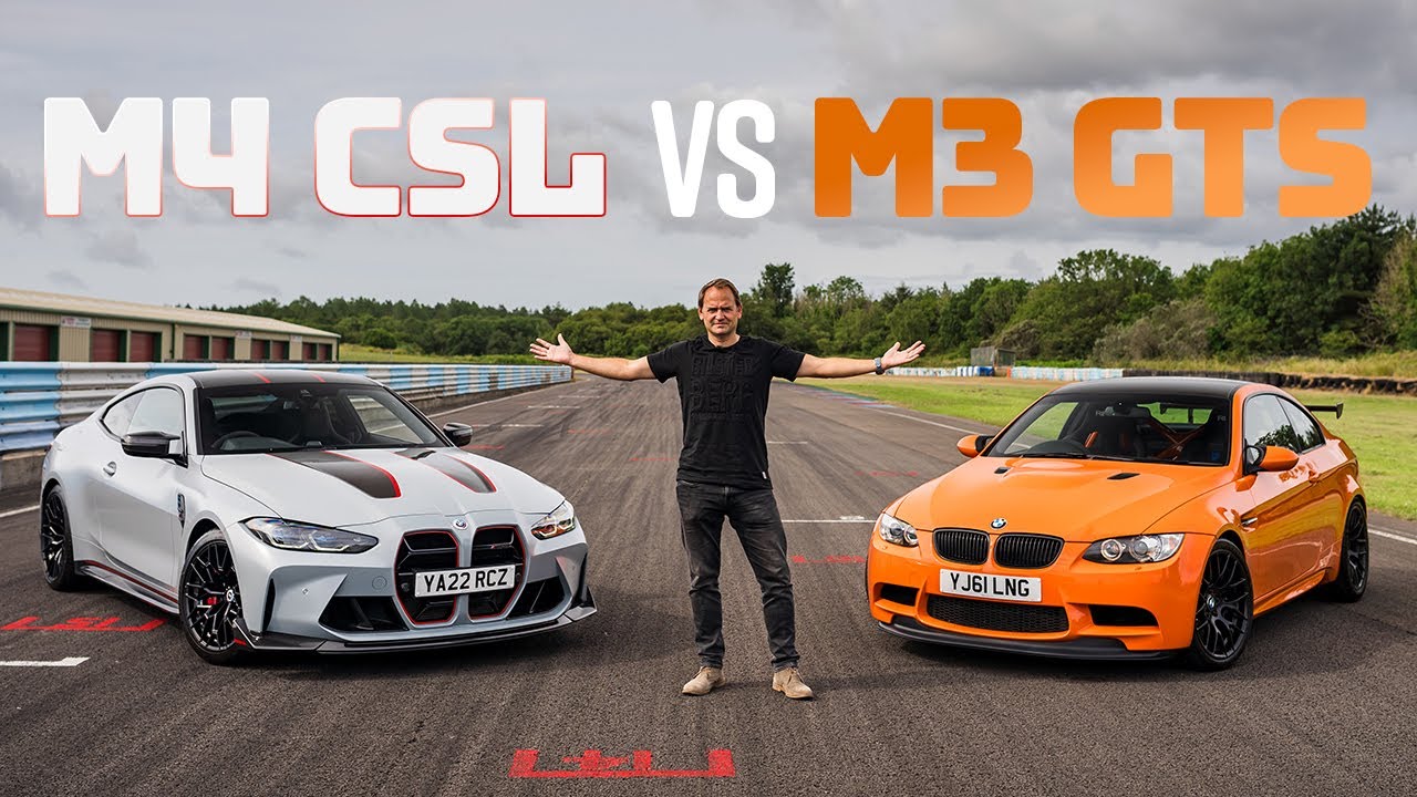 I raced the BMW M3 GTS and M4 CSL!🚗💨