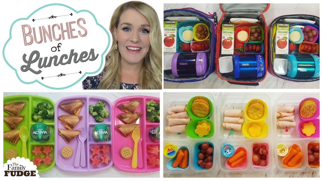 School lunch ideas for kids 🍎 Bunches of lunches