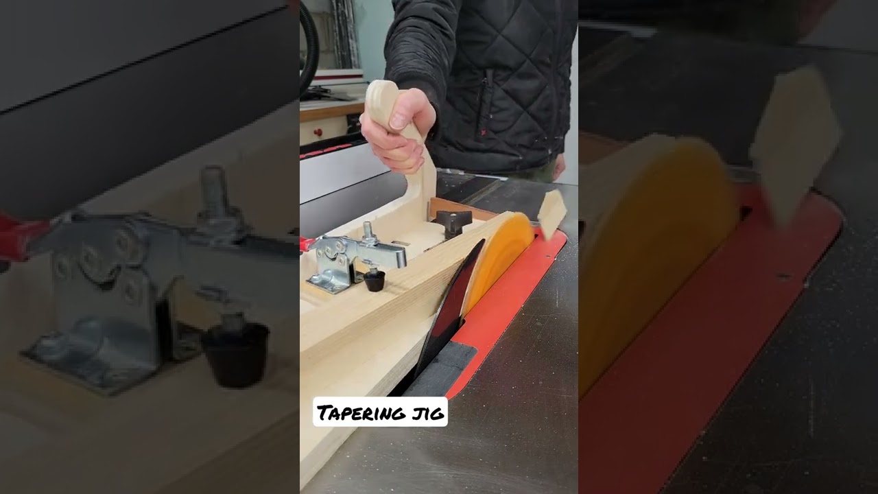 Build your own tapering jig easily!