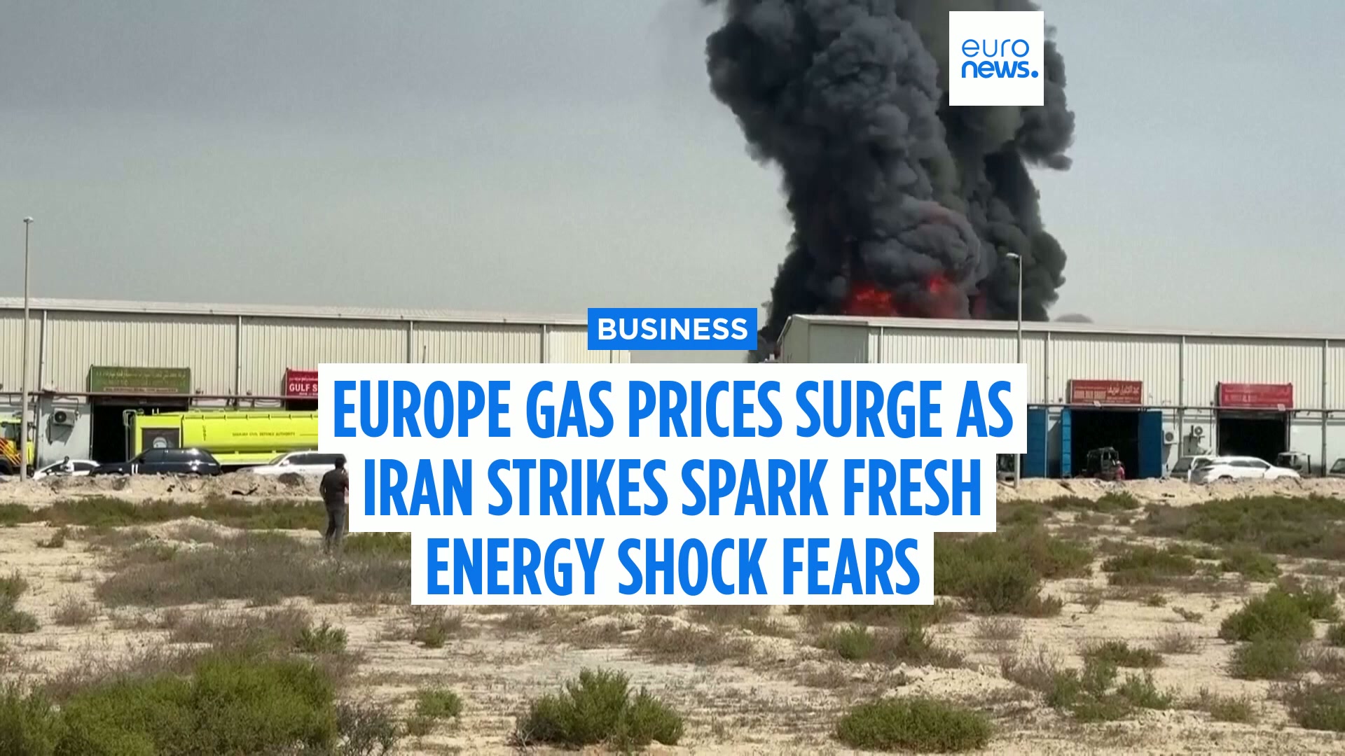 Gas prices nearly double as Europe braces for Iran war energy shocks