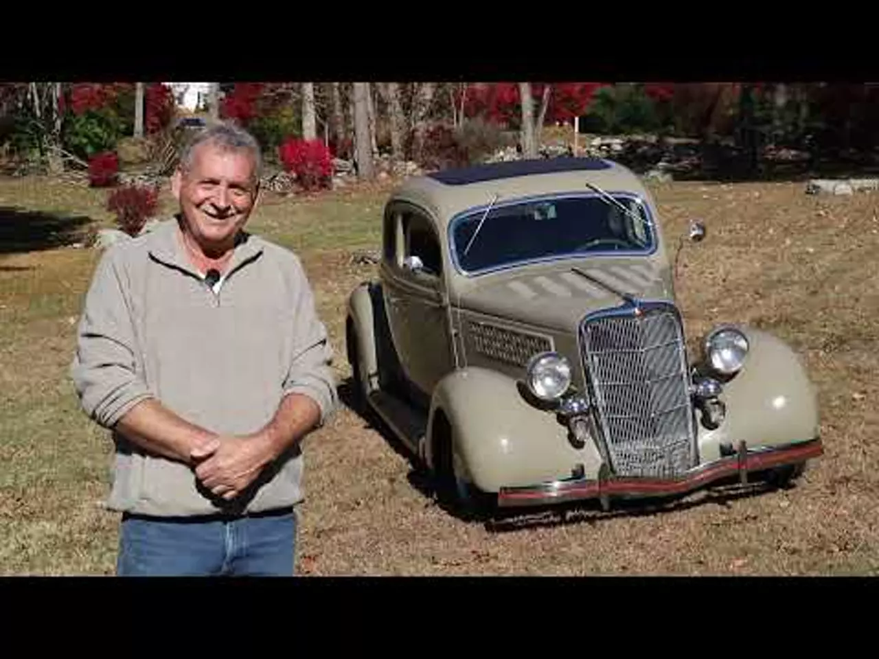 My ride: 1935 Ford coupe looks old but has modern elements