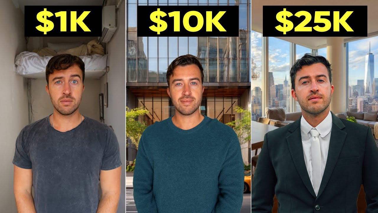Exploring NYC: $1,000 vs $25,000 rent