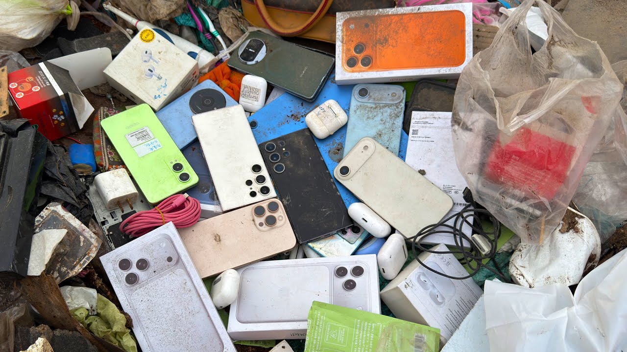I found discarded phones and brought them back!