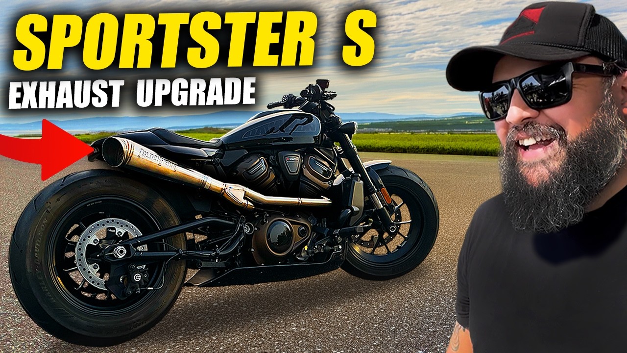 Harley-Davidson Sportster S exhaust upgrade