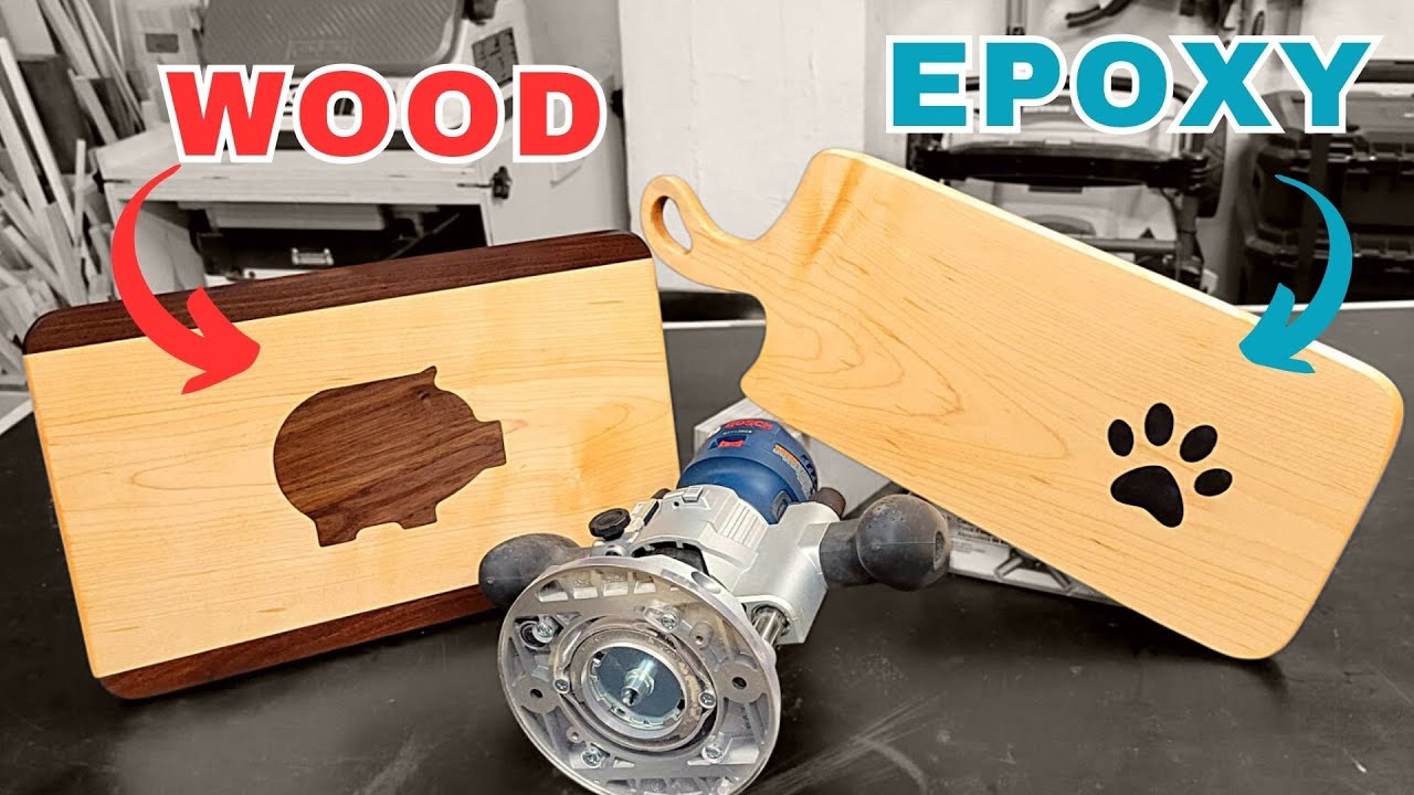 Easy router inlays for woodworking