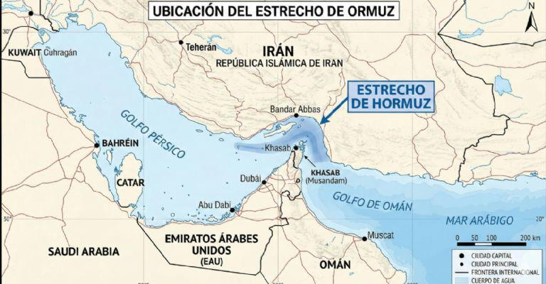 ¿Qué es el estrecho de Ormuz y por qué es importante para los precios ...