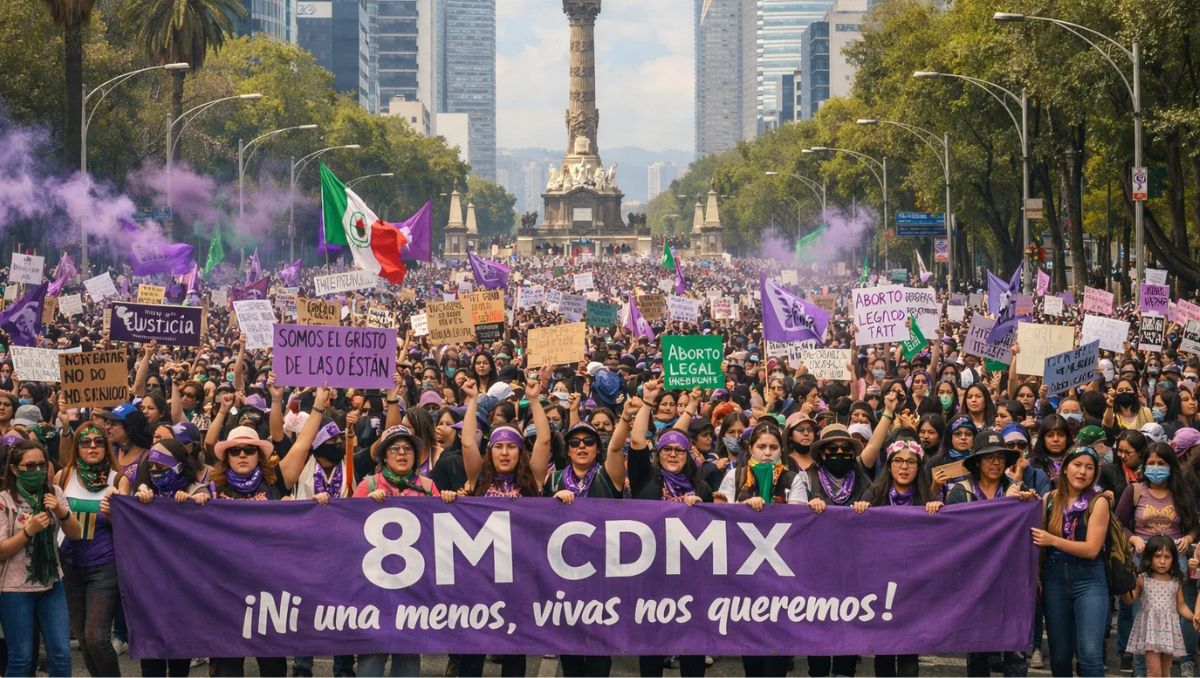 Confirmado | A esta hora iniciará la marcha del 8M en CDMX el Día de la ...