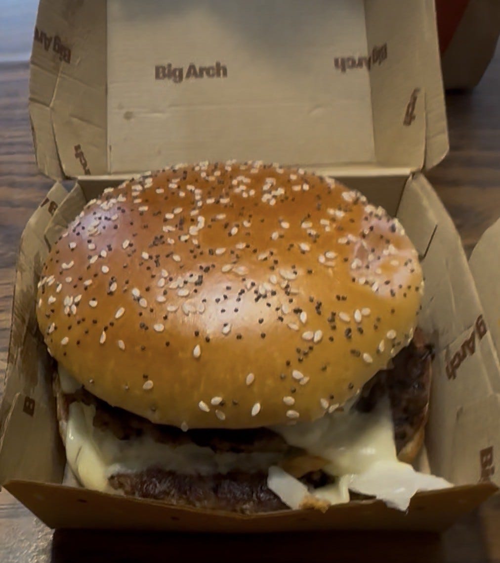 McDonald's Big Arch has dropped. Here's how it tastes