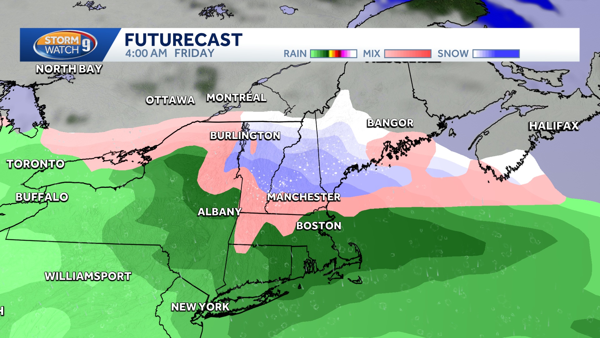 More snow, wintry mix expected in New Hampshire Thursday night into Friday