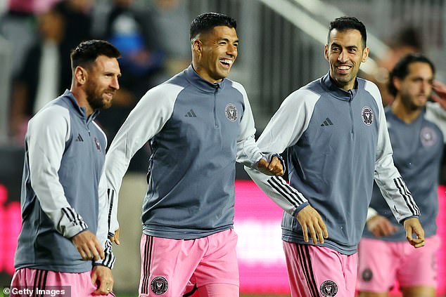 Messi, Luis Suarez and Sergio Busquets did not play against Vancouver despite featuring heavily in promotion for the regular-season game