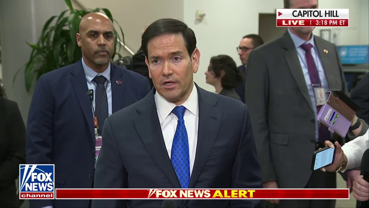 State Secretary Rubio addresses media on Operation Epic Fury<br><br>