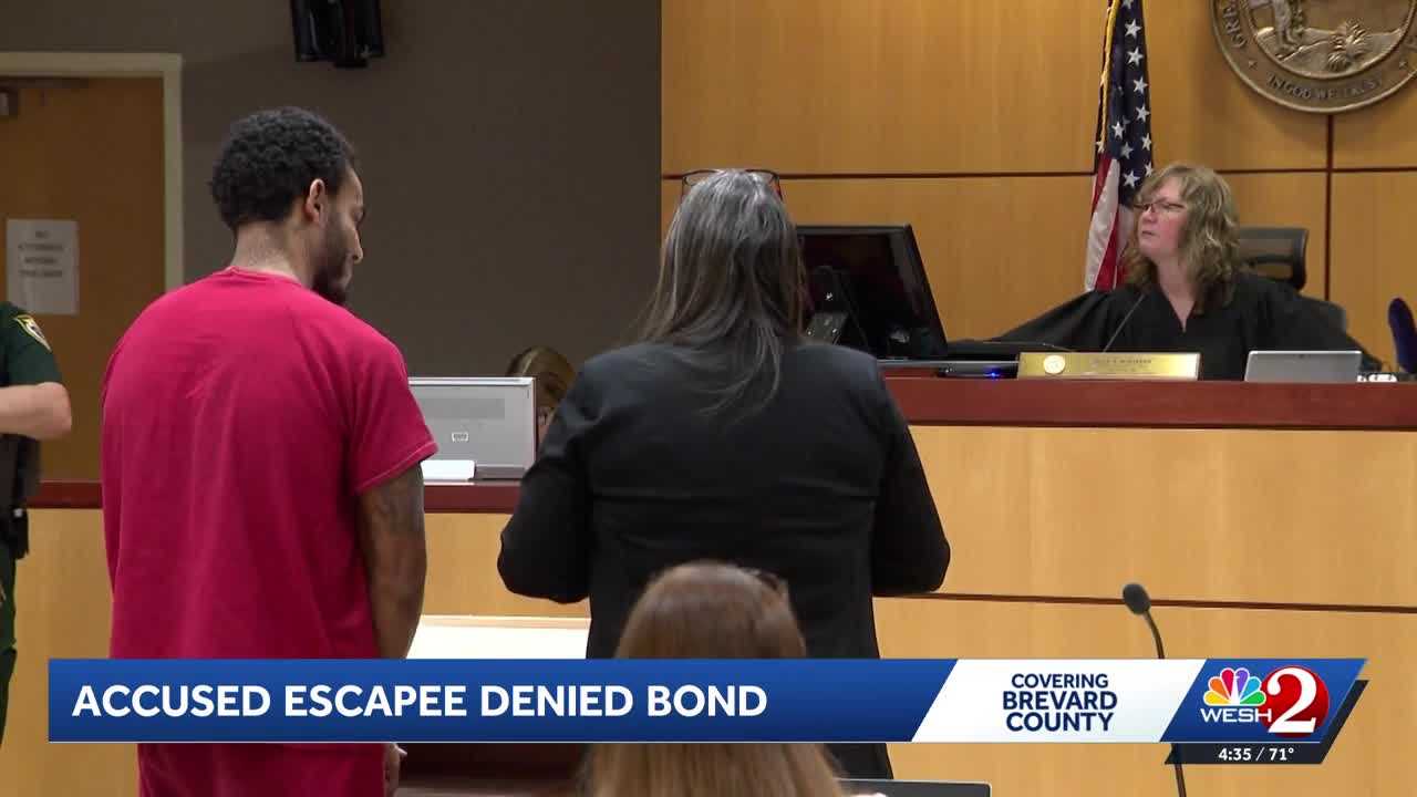Judge denies bond reduction request for Brevard man who escaped police ...