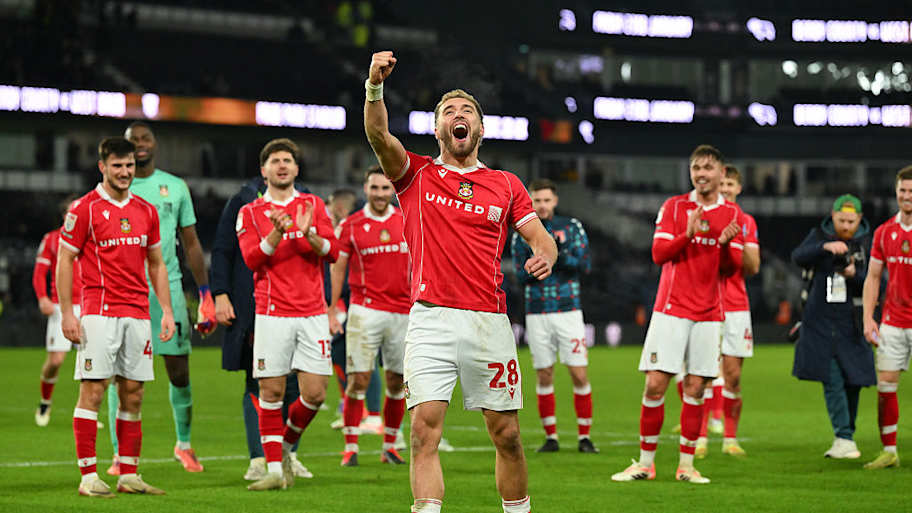 Wrexham are looking to upset the odds on Saturday. | Jon Hobley/MI News/NurPhoto/Getty Images