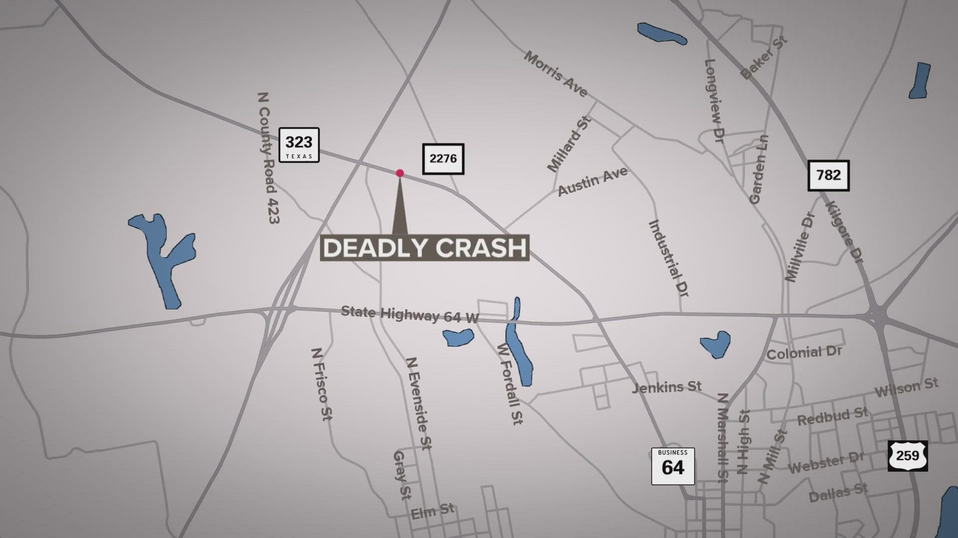 2 dead, 1 injured in Rusk Co. crash
