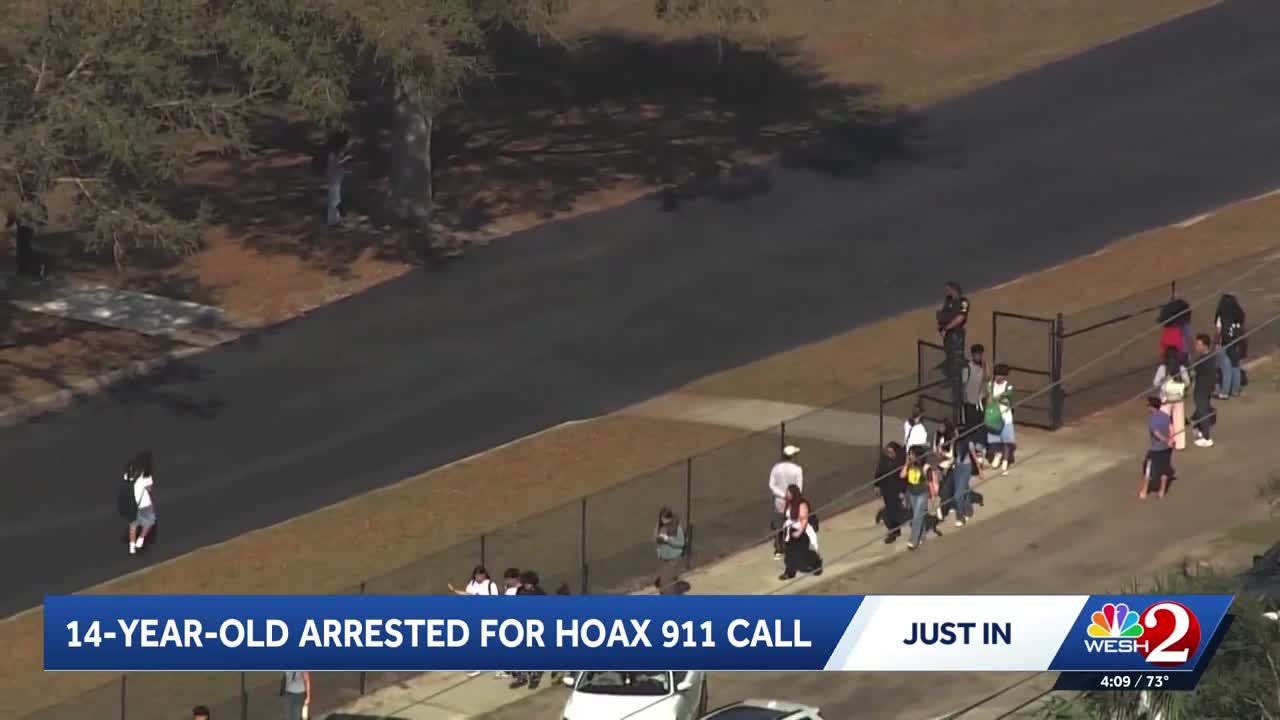 14-year-old arrested for active shooter hoax at Florida school, sheriff ...