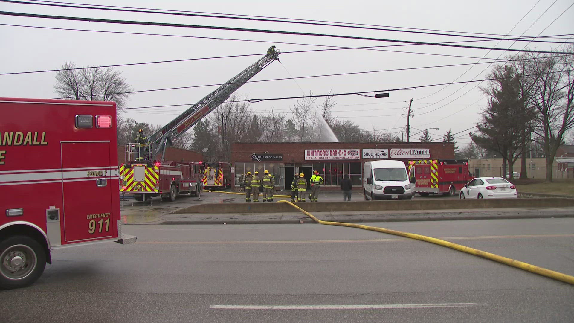 Overnight fire in Warrensville Heights damages businesses, including ...