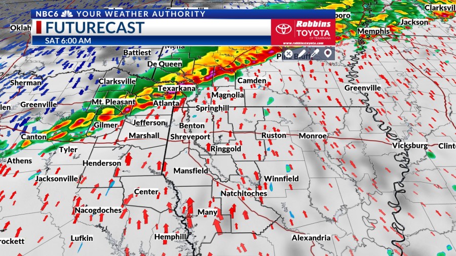 Weather worries: Storms this weekend and next week