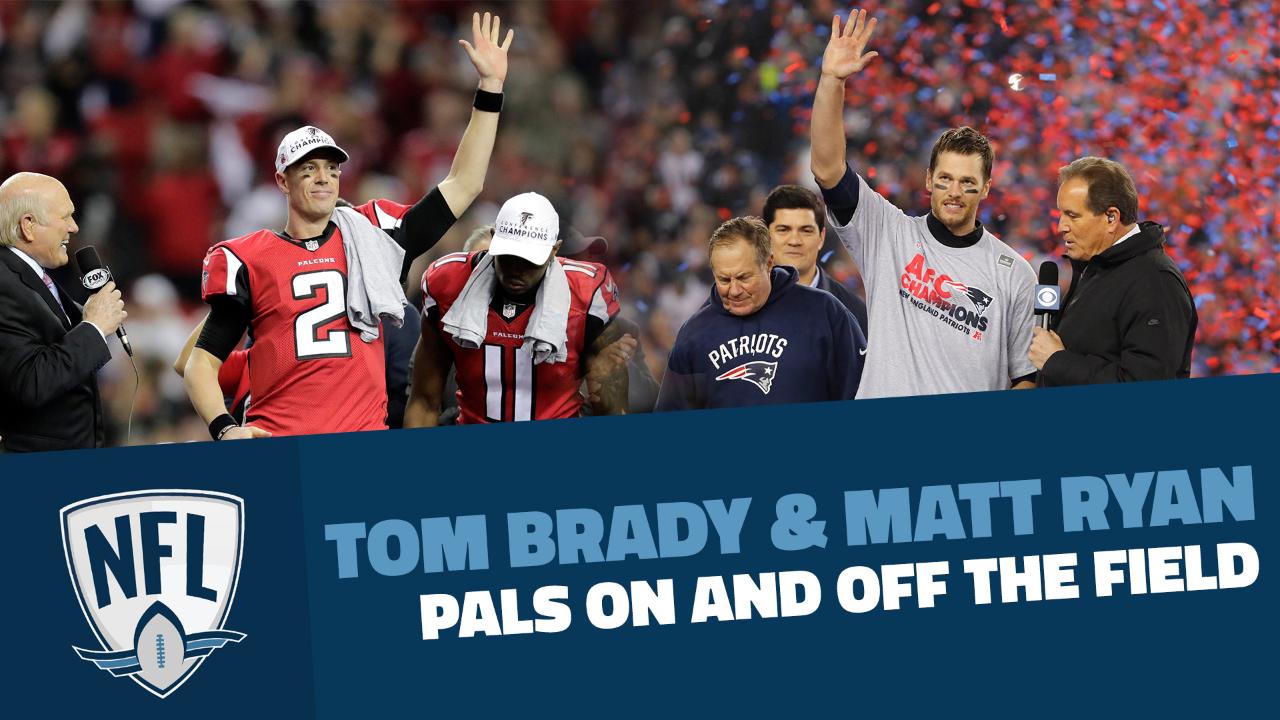 Brady & Ryan: Pals on and off the field