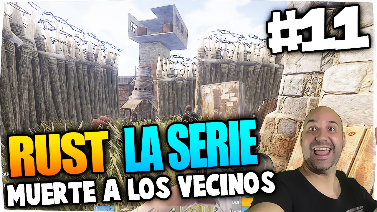 Rust #11 la serie | Muerte a los vecinos | Gameplay español | PiViTrOn