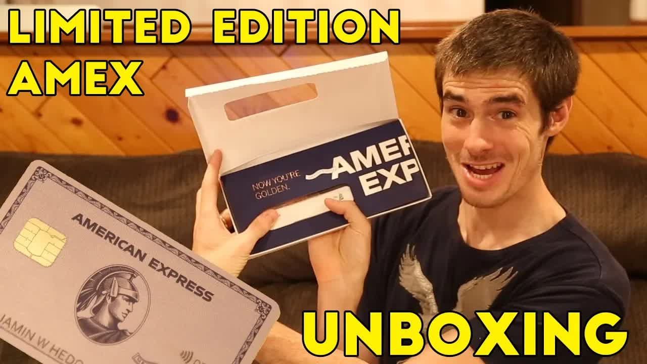 Amex rose gold card unboxing! | Watch