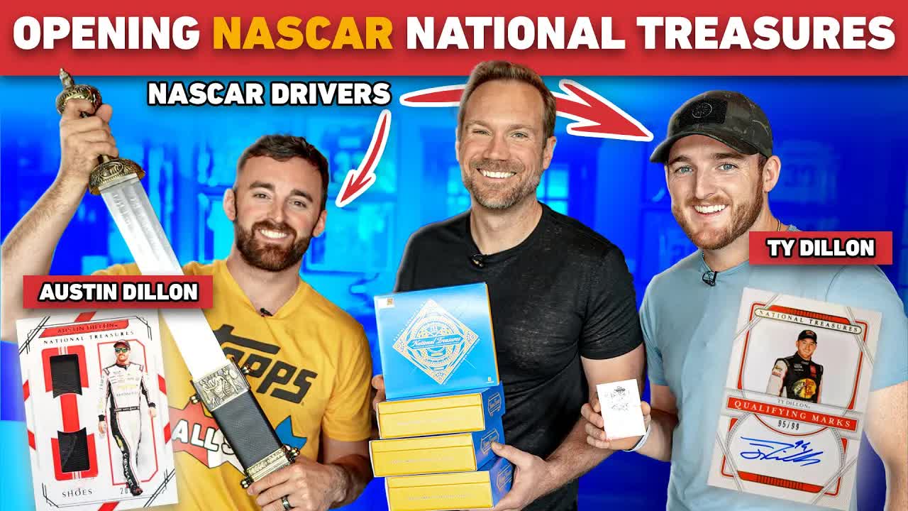Austin and Ty Dillon 🏎 rip 2021 NASCAR National Treasures