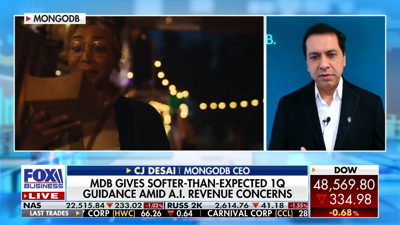 MongoDB CEO: We feel 'very good' about the business