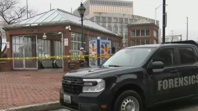 Man dead after being struck by MTA train in Baltimore
