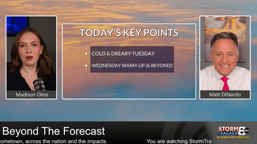 StormTracker8 beyond the forecast: Warming trend later this week
