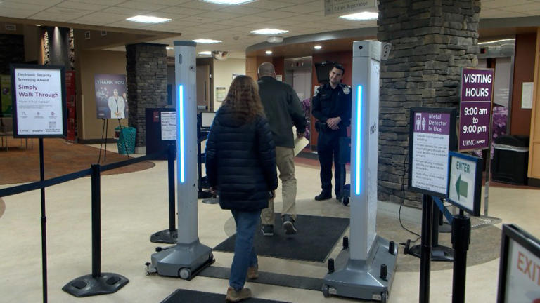 UPMC Hamot installs new weapon detection system