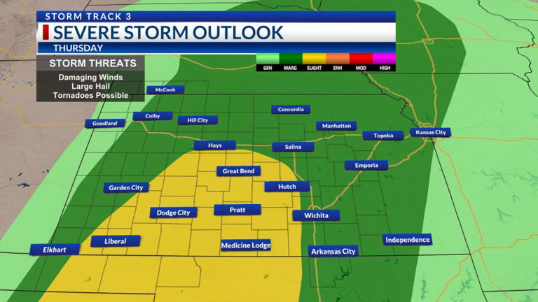 Storm Track 3 forecast: Overnight strong storms, threat returns by end ...