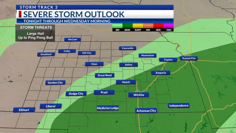 Storm Track 3 forecast: Overnight strong storms, threat returns by end ...