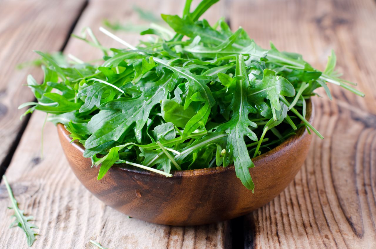 An image of fresh arugula