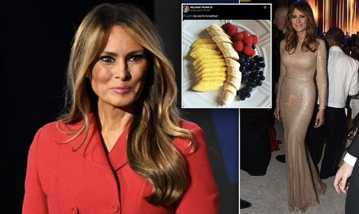 Melania Trump reveals her daily fitness & health routine!