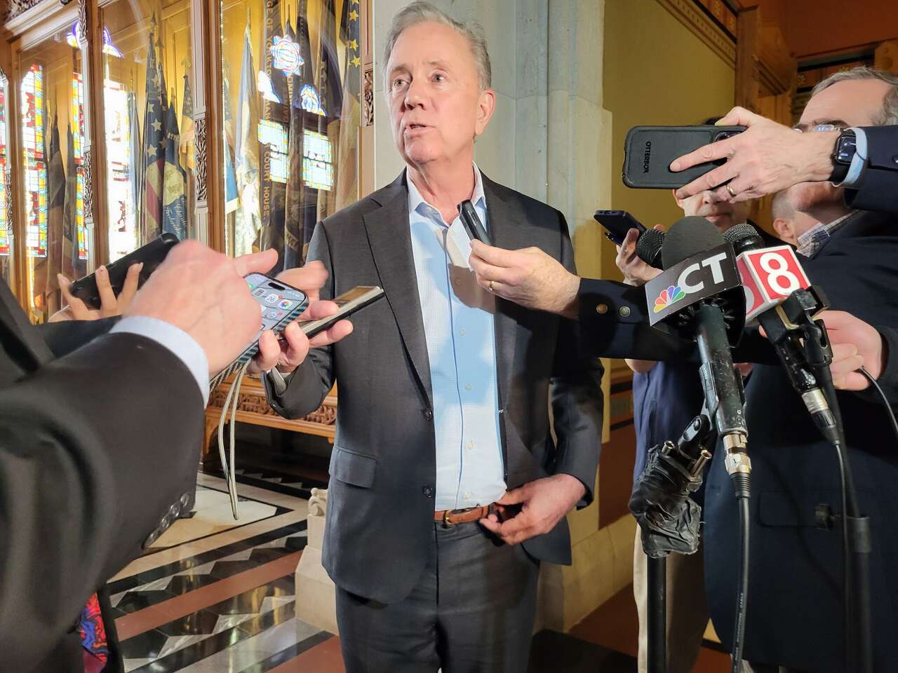Lamont vetoes $3.8M in lawmaker-approved spending, escalating feuding ...