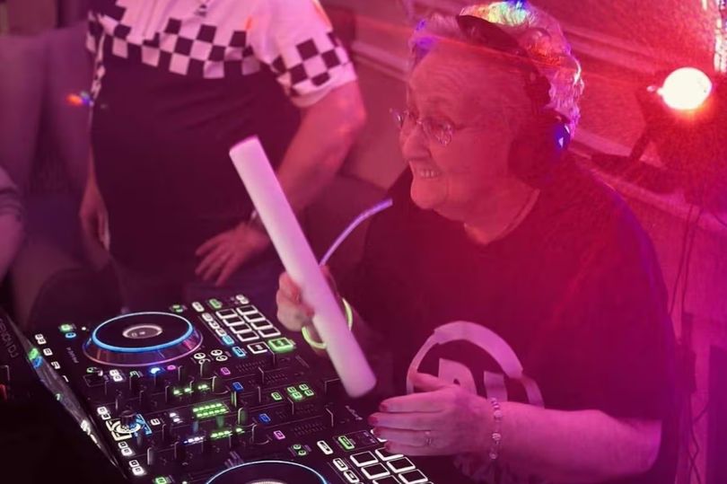 Lanarkshire care home resident Mary 'DJ Frame' headlines 'unforgettable ...