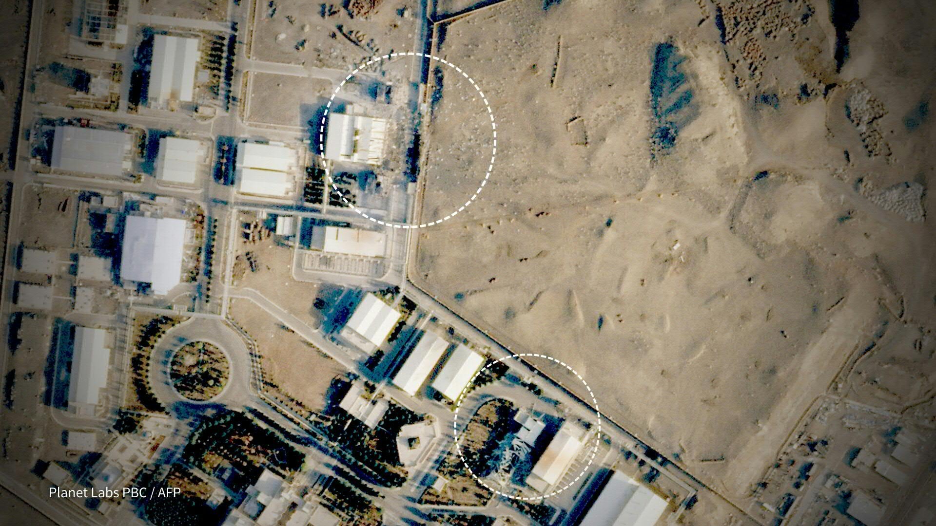 Animated map: Iran's Natanz nuclear site hit by strikes