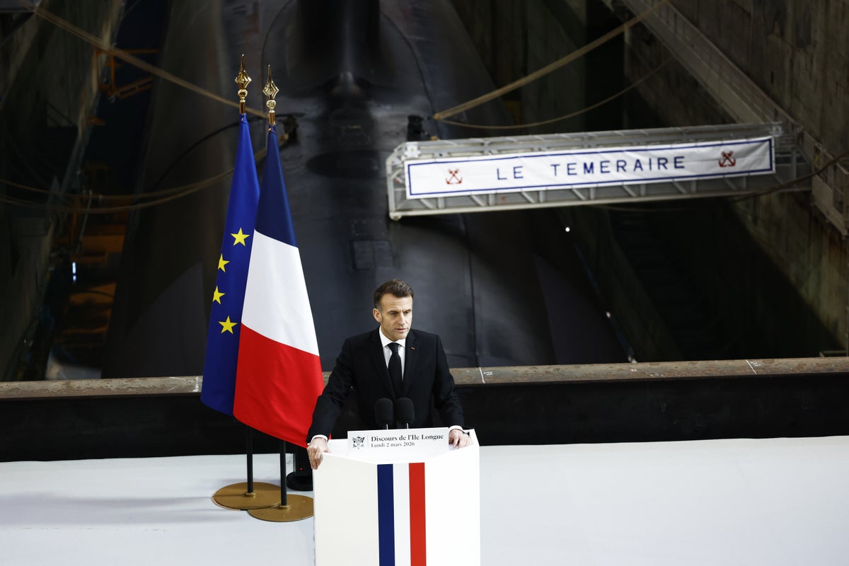 Inside Macron’s new deterrence strategy: 8 European allies, 1 French ...